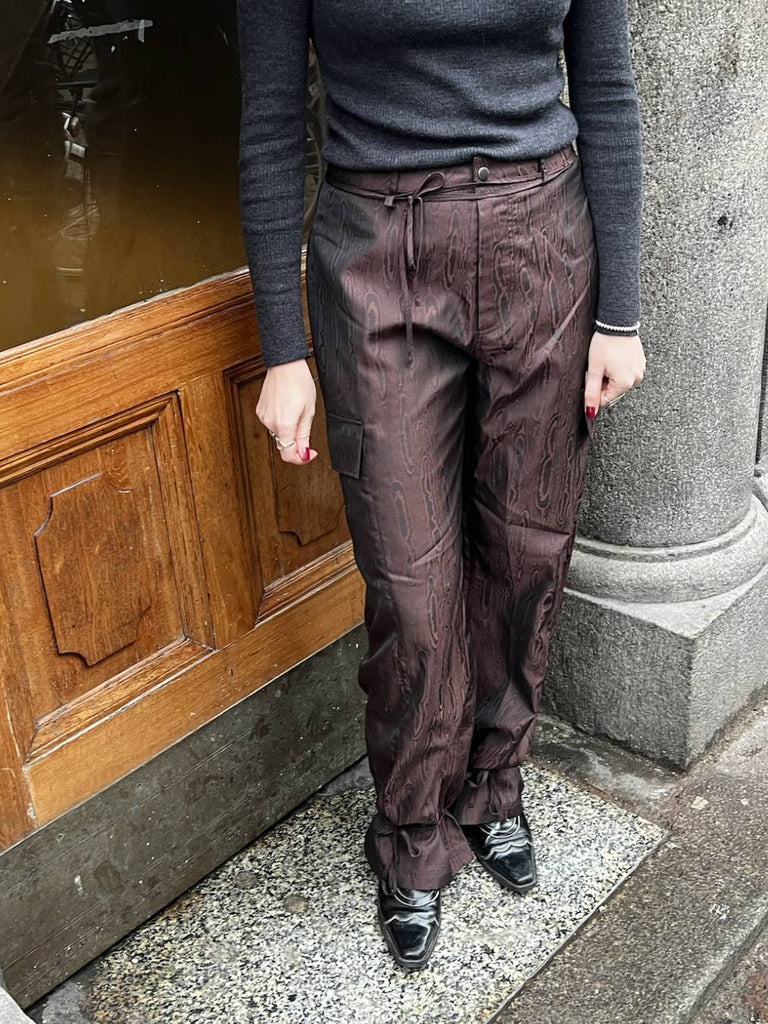 Hosbjerg Jody Leather Pants - Trousers 